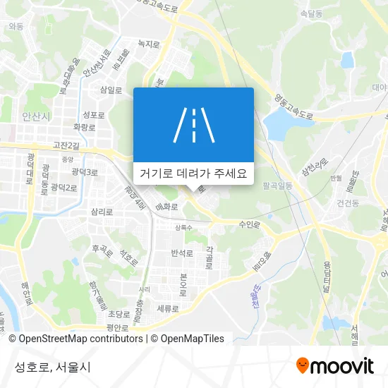 성호로 지도