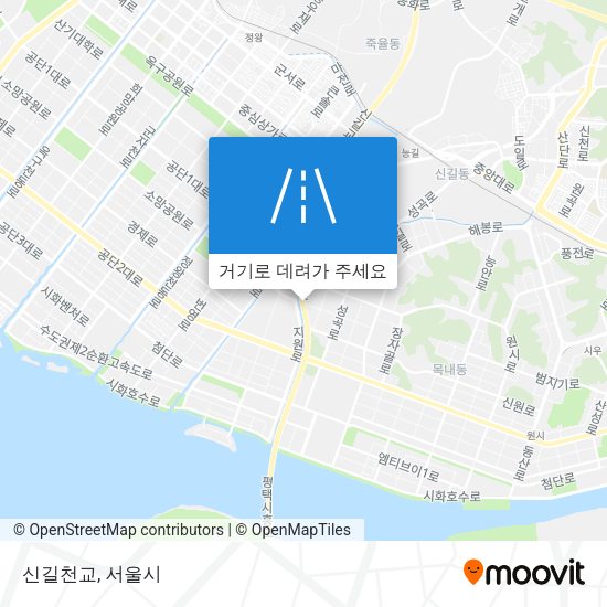 신길천교 지도