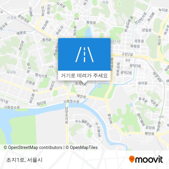 초지1로 지도