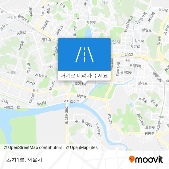 초지1로 지도