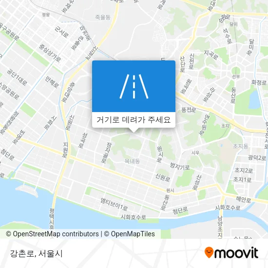 강촌로 지도