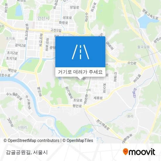 감골공원길 지도