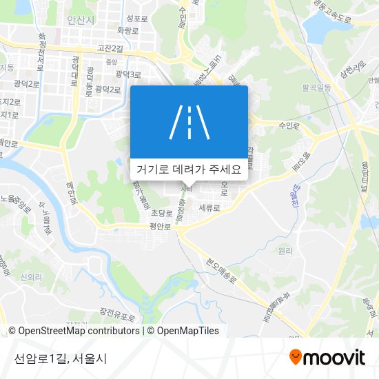 선암로1길 지도