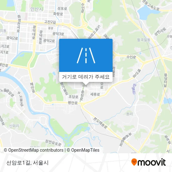 선암로1길 지도