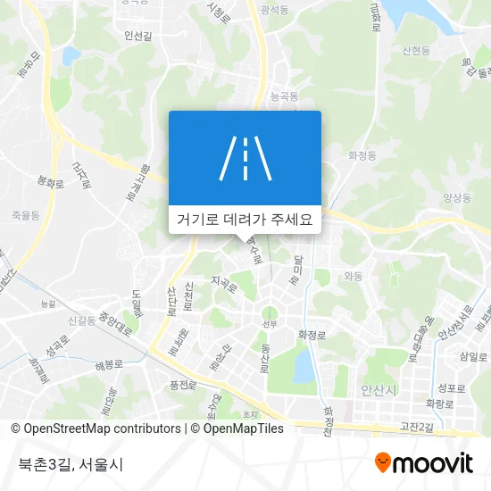 북촌3길 지도