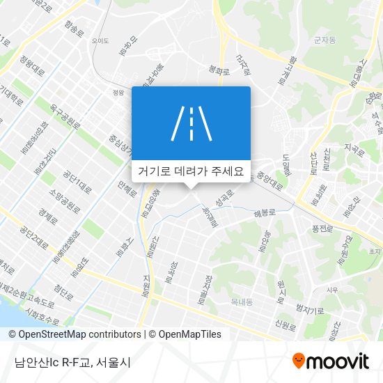 남안산Ic R-F교 지도