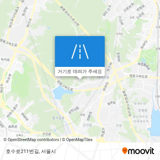 호수로211번길 지도