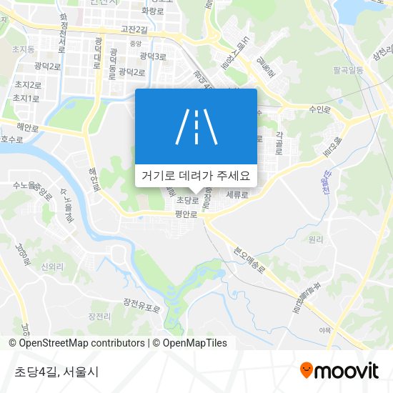 초당4길 지도