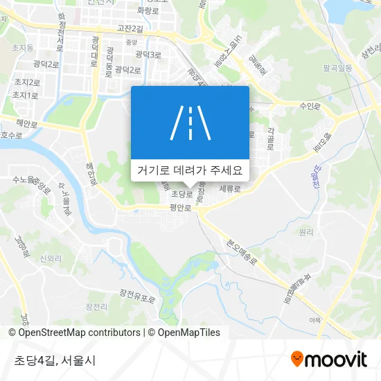 초당4길 지도