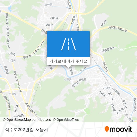 석수로202번길 지도