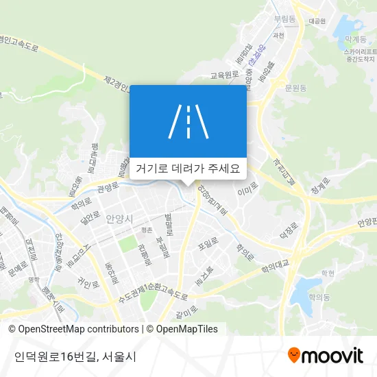 인덕원로16번길 지도