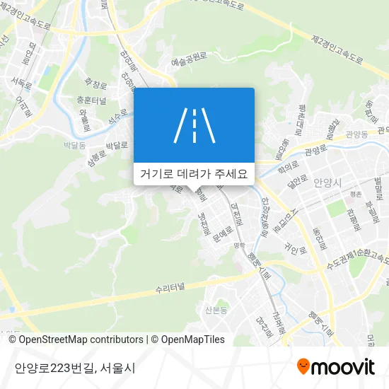 안양로223번길 지도
