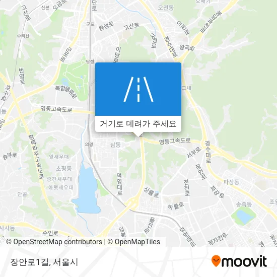 장안로1길 지도