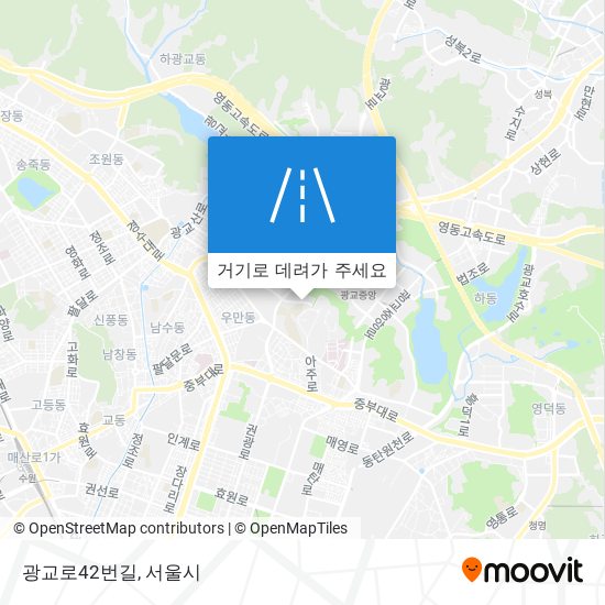 광교로42번길 지도