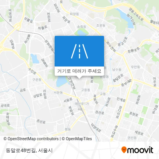 동말로48번길 지도