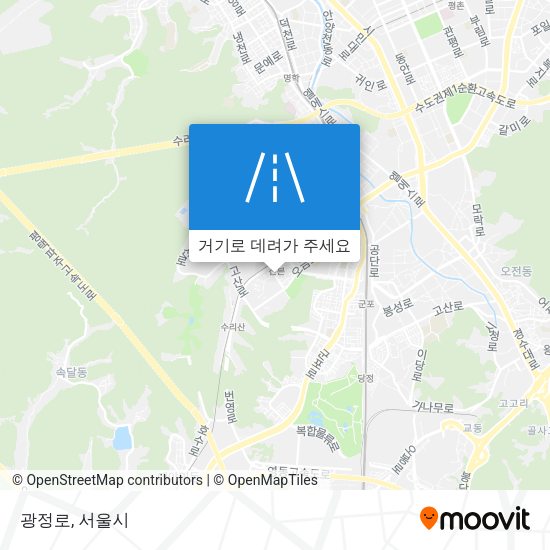 광정로 지도