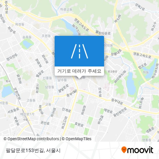 팔달문로153번길 지도