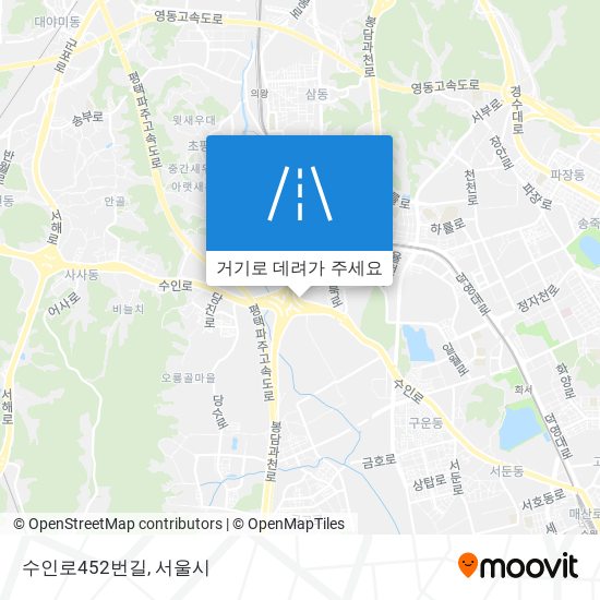 수인로452번길 지도