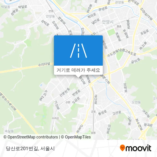 당산로201번길 지도