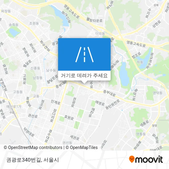 권광로340번길 지도