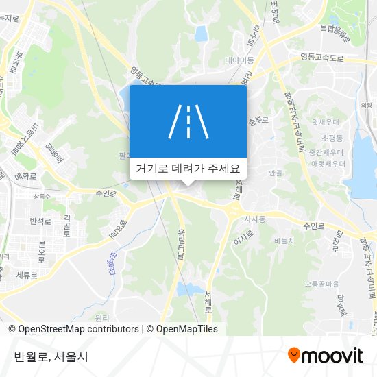 반월로 지도
