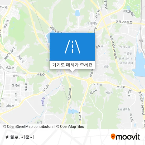 반월로 지도