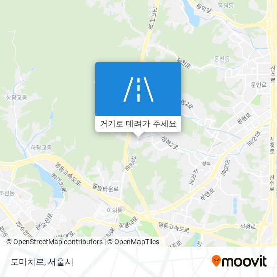 도마치로 지도