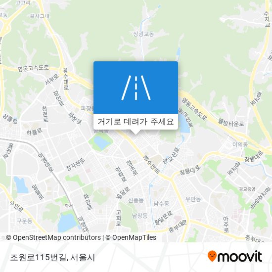 조원로115번길 지도