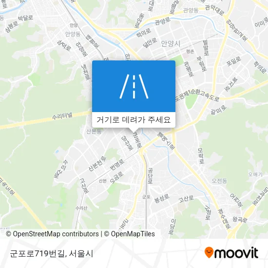 군포로719번길 지도