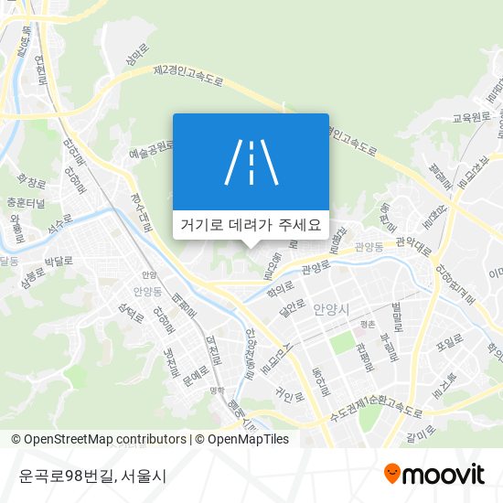 운곡로98번길 지도