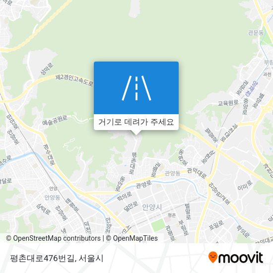 평촌대로476번길 지도