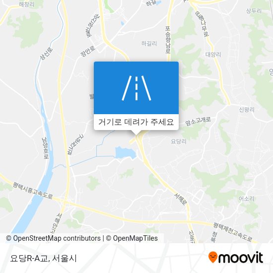 요당R-A교 지도
