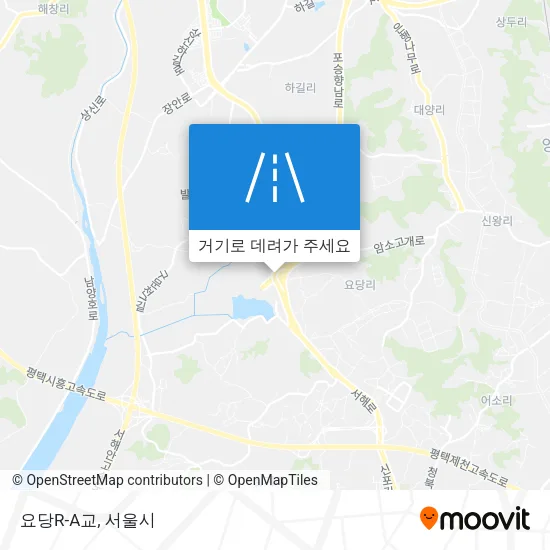 요당R-A교 지도