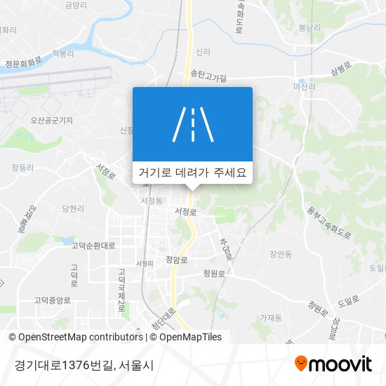 경기대로1376번길 지도