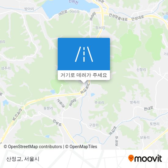 산정교 지도