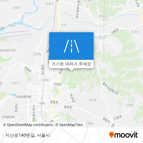 지산로140번길 지도