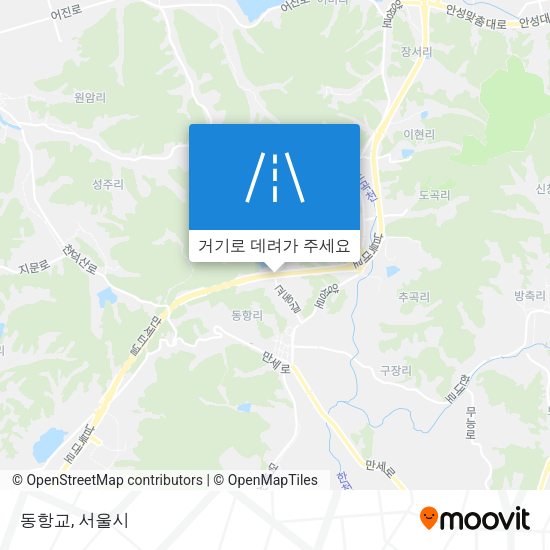 동항교 지도