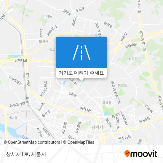 상서재1로 지도