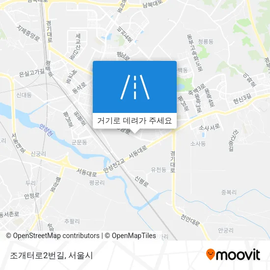 조개터로2번길 지도