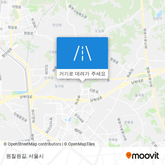 원칠원길 지도