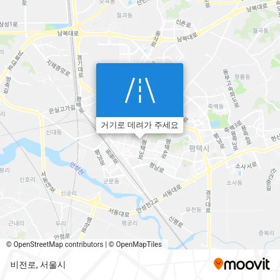 비전로 지도
