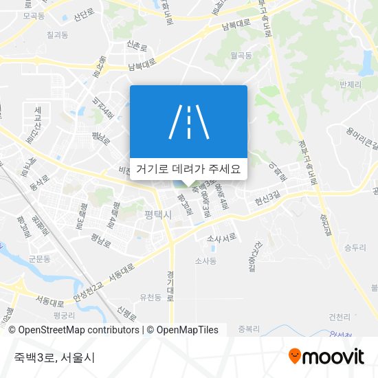죽백3로 지도