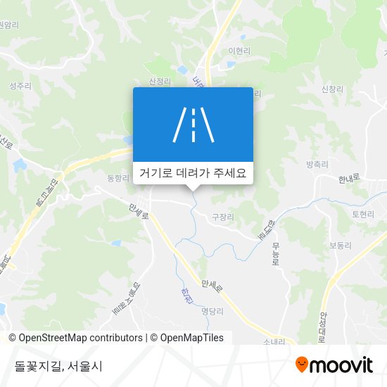 돌꽃지길 지도