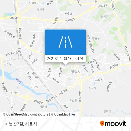 매봉산2길 지도