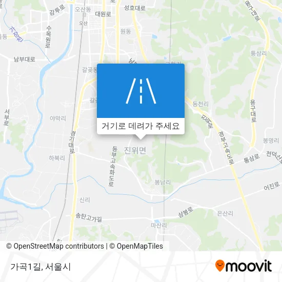 가곡1길 지도