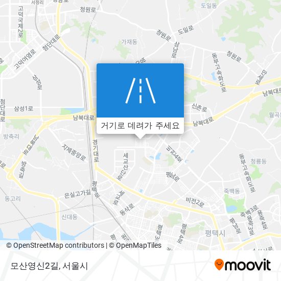 모산영신2길 지도