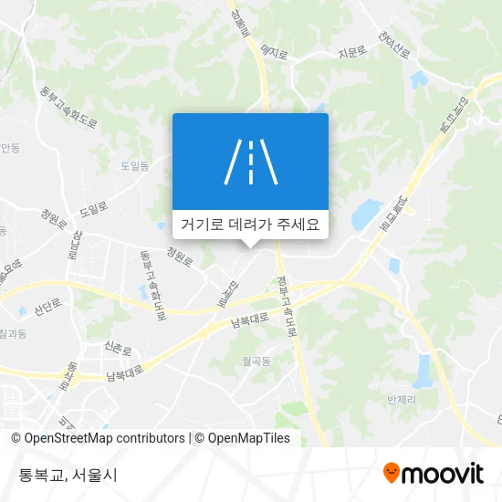 통복교 지도