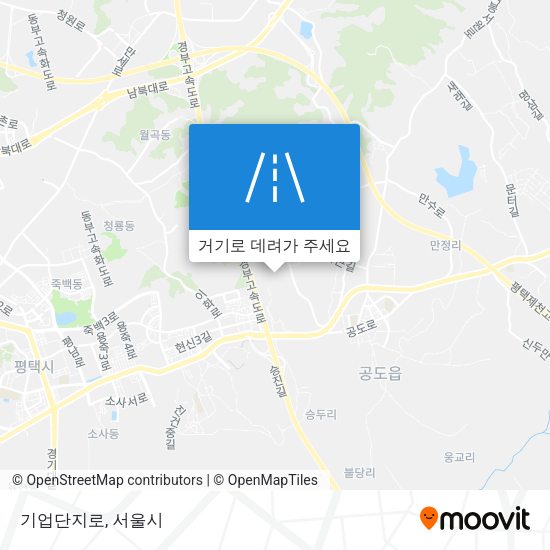 기업단지로 지도