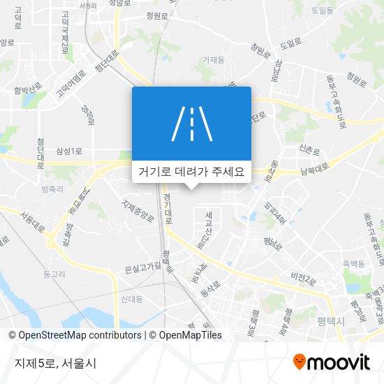 지제5로 지도