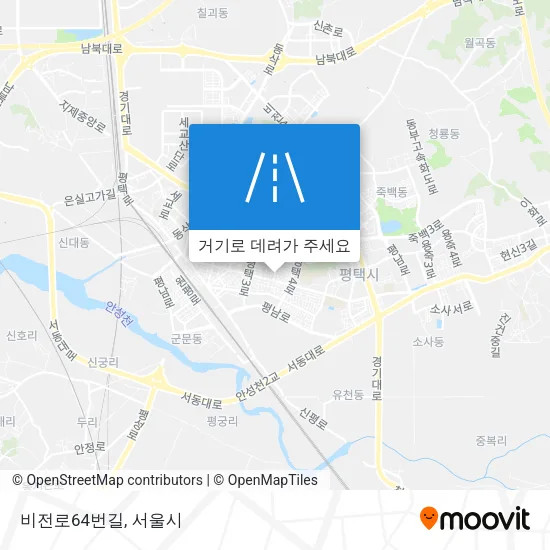비전로64번길 지도